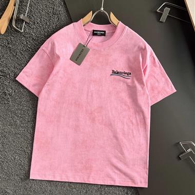 Balenciaga   2025夏季新款短袖T恤  尺寸偏大