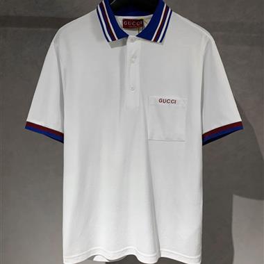 GUCCI   2025夏季新款短袖POLO衫  尺寸偏大