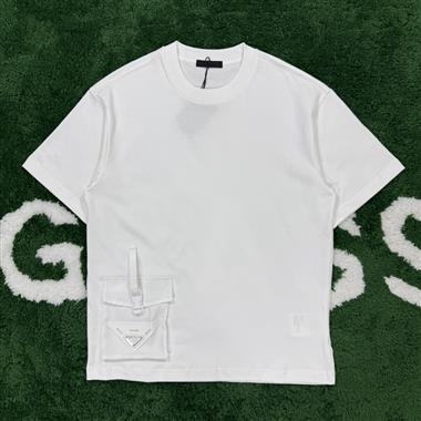 PRADA   2025夏季新款短袖T恤  尺寸偏大