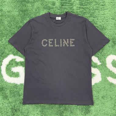 CELINE   2025夏季新款短袖T恤  尺寸偏大