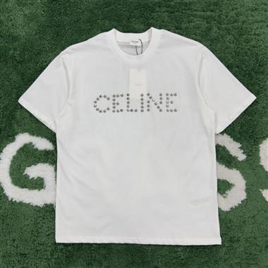 CELINE   2025夏季新款短袖T恤  尺寸偏大