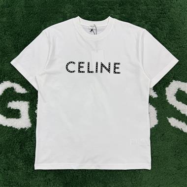 CELINE   2025夏季新款短袖T恤  尺寸偏大