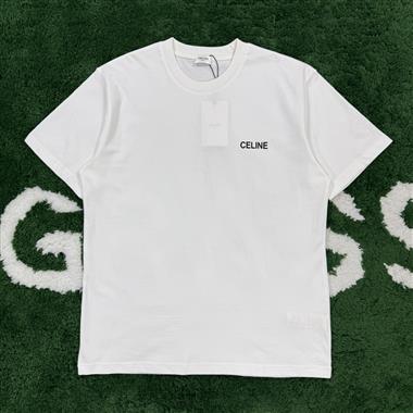 CELINE   2025夏季新款短袖T恤  尺寸偏大