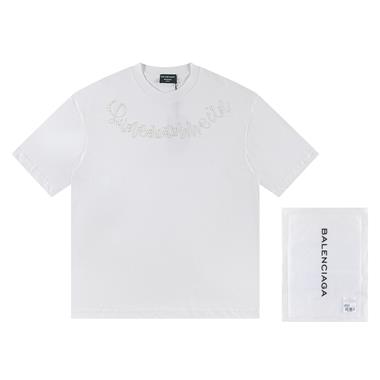 Balenciaga   2025夏季新款短袖T恤  尺寸偏大