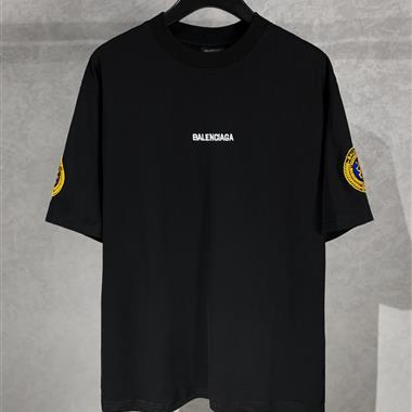 Balenciaga   2025夏季新款短袖T恤  尺寸偏大