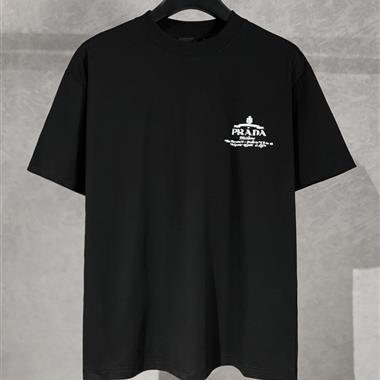 PRADA   2025夏季新款短袖T恤  尺寸偏大