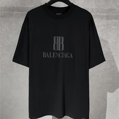 Balenciaga   2025夏季新款短袖T恤  尺寸偏大