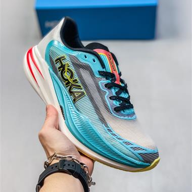 HOKA ONE ONE Cielo X1 2.0 舒適耐用 織物 低幫跑步鞋
