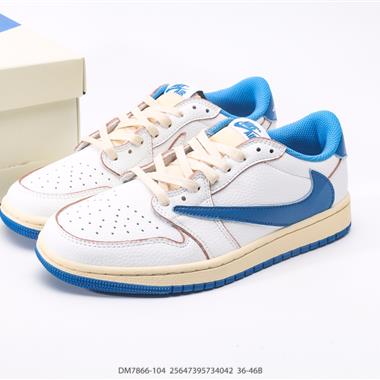 Fragment x Travis Scott x Nike Air Jordan 1 Low 三方聯名倒鉤