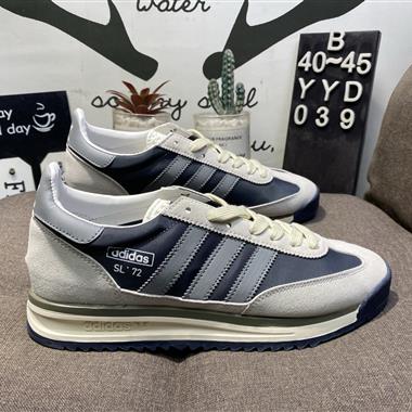 Adidas Originals SL 72 RS休閑防滑耐磨低幫板鞋
