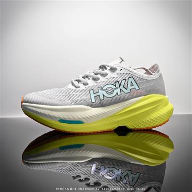 HOKA ONE ONE Mach X 2 舒適 便防滑耐磨 低幫跑步鞋
