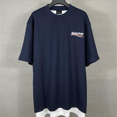Balenciaga   2025夏季新款短袖T恤  尺寸偏大