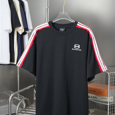 Balenciaga   2025夏季新款短袖T恤  尺寸偏大