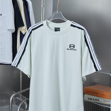 Balenciaga   2025夏季新款短袖T恤  尺寸偏大