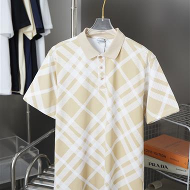 BURBERRY   2025夏季新款短袖POLO衫  尺寸偏大