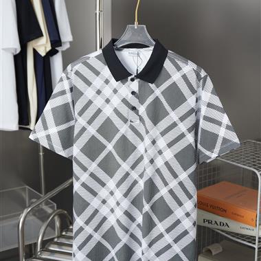 BURBERRY   2025夏季新款短袖POLO衫  尺寸偏大