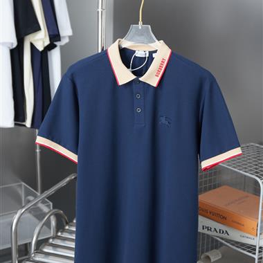 BURBERRY   2025夏季新款短袖POLO衫  尺寸偏大