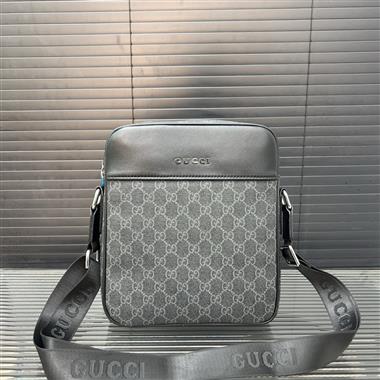 GUCCI   2025新款男生時尚包包 尺寸：23*27CM