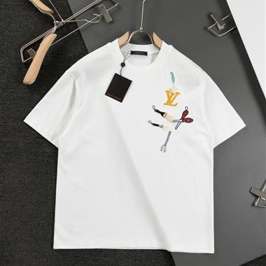 LouisVuitton   2025夏季新款短袖T恤 尺寸偏大