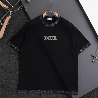 DIOR   2025夏季新款短袖T恤 尺寸偏大