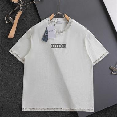 DIOR   2025夏季新款短袖T恤 尺寸偏大