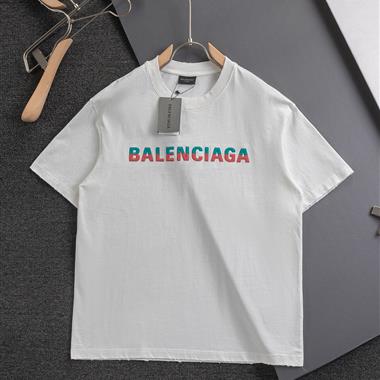 Balenciaga   2025夏季新款短袖T恤  尺寸偏大