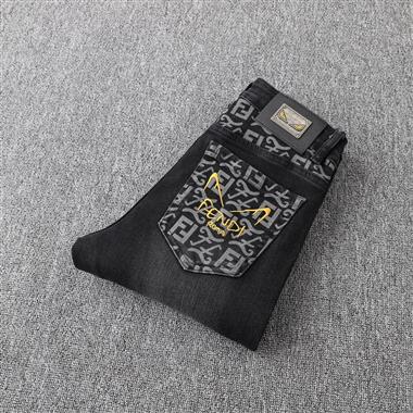 FENDI   2025夏季新款休閒牛仔褲