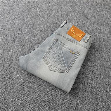 FENDI   2025夏季新款休閒牛仔褲