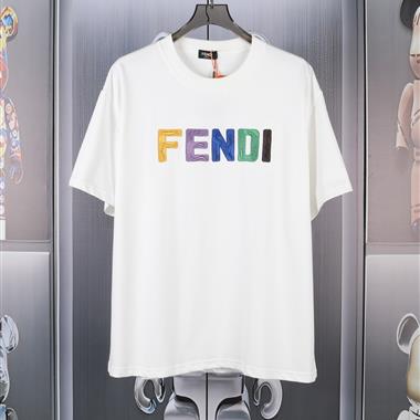 FENDI  2025夏季新款短袖T恤  尺寸偏大