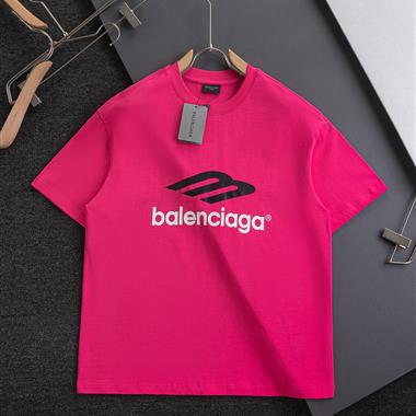 Balenciaga   2025夏季新款短袖T恤  尺寸偏大