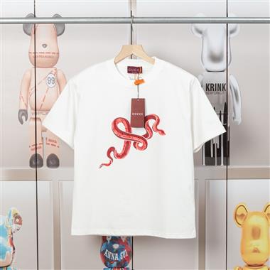 GUCCI   2025夏季新款短袖T恤  尺寸偏大