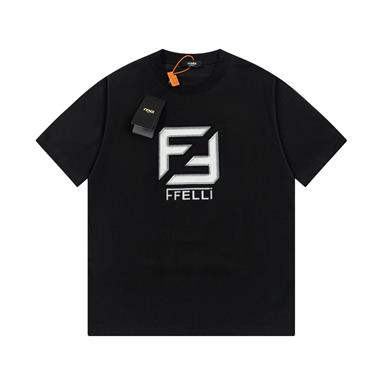 FENDI   2025夏季新款短袖T恤  尺寸偏大