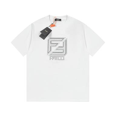 FENDI   2025夏季新款短袖T恤  尺寸偏大