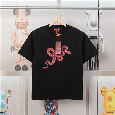 GUCCI   2025夏季新款短袖T恤  尺寸偏大