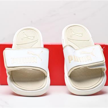 PUMA Royalcat Comfort Denim 彪馬 魔術貼 舒適透氣 橡膠底拖鞋