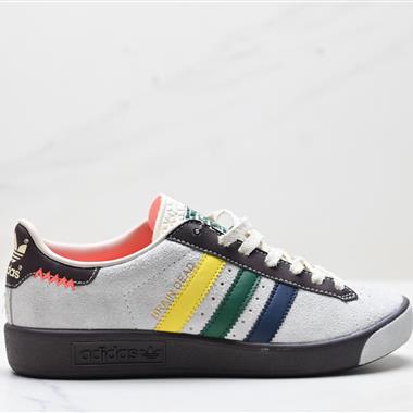 Brain Dead x Adidas Originals Forest Hills Core  舒適時尚薄底 防滑耐磨 低幫 板鞋