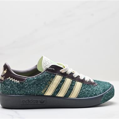 Brain Dead x Adidas Originals Forest Hills Core  舒適時尚薄底 防滑耐磨 低幫 板鞋