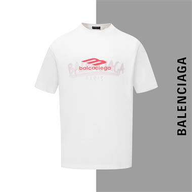 Balenciaga   2025夏季新款短袖T恤  尺寸偏大
