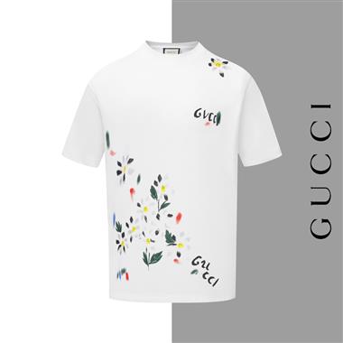 GUCCI   2025夏季新款短袖T恤  尺寸偏大