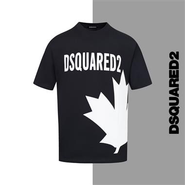 DSQUARED2  2025夏季新款短袖T恤  尺寸偏大