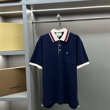 GUCCI    2025夏季新款短袖POLO衫