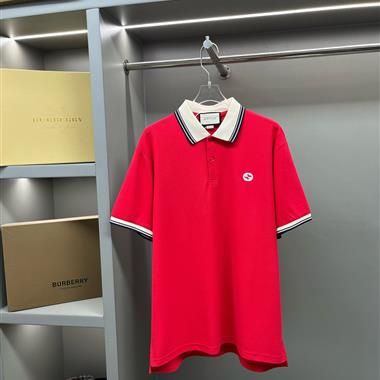 GUCCI    2025夏季新款短袖POLO衫