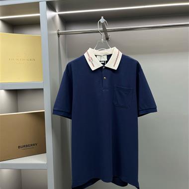 GUCCI    2025夏季新款短袖POLO衫