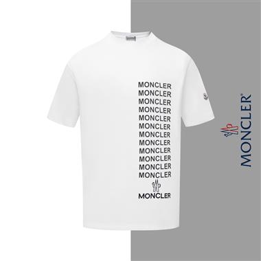 MONCLER  2025夏季新款短袖T恤  尺寸偏大