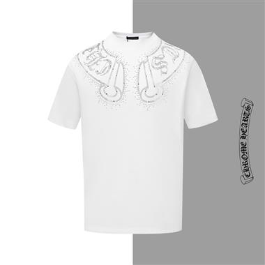 Chrome Hearts   2025夏季新款短袖T恤  尺寸偏大