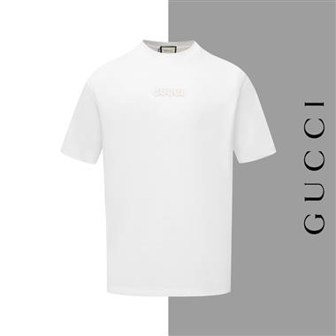 GUCCI   2025夏季新款短袖T恤  尺寸偏大