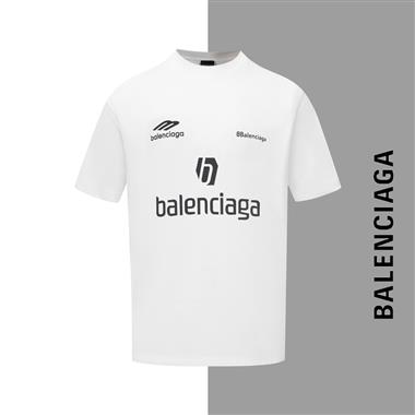 Balenciaga   2025夏季新款短袖T恤  尺寸偏大
