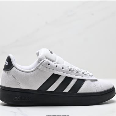 Adidas GRAND COURTBEAT Alpha 00S 休閑 耐磨 低幫 板鞋