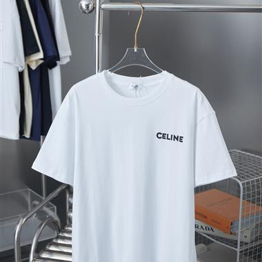 CELINE   2025夏季新款短袖T恤  尺寸偏大