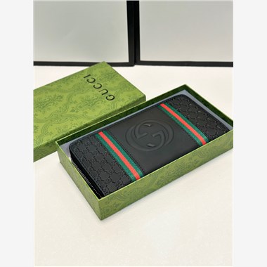 GUCCI  2025新款時尚皮夾 尺寸：20*10CM